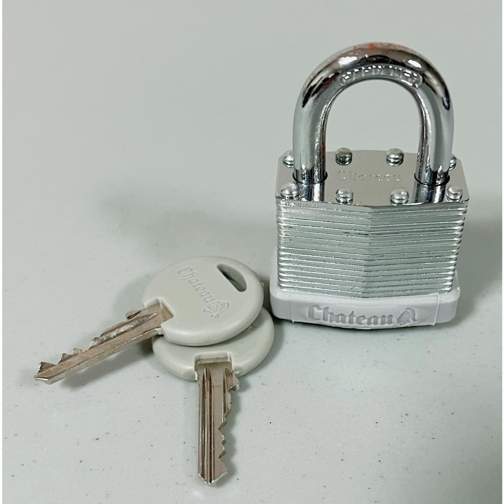 Chateau Laminated Steel Industry Series Padlock Lock — Lifetime Warranty 🔒 #lock
